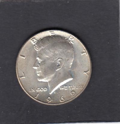 Beschrijving: 1/2 Dollar KENNEDY  